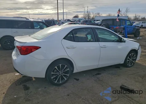 2018 Toyota Corolla L from USA, damaged, VIN 2T1BURHE2JC004754
